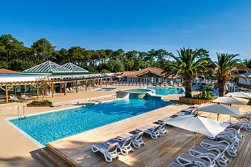 Naturiste Arnaoutchot, Campingplatz Aquitanien