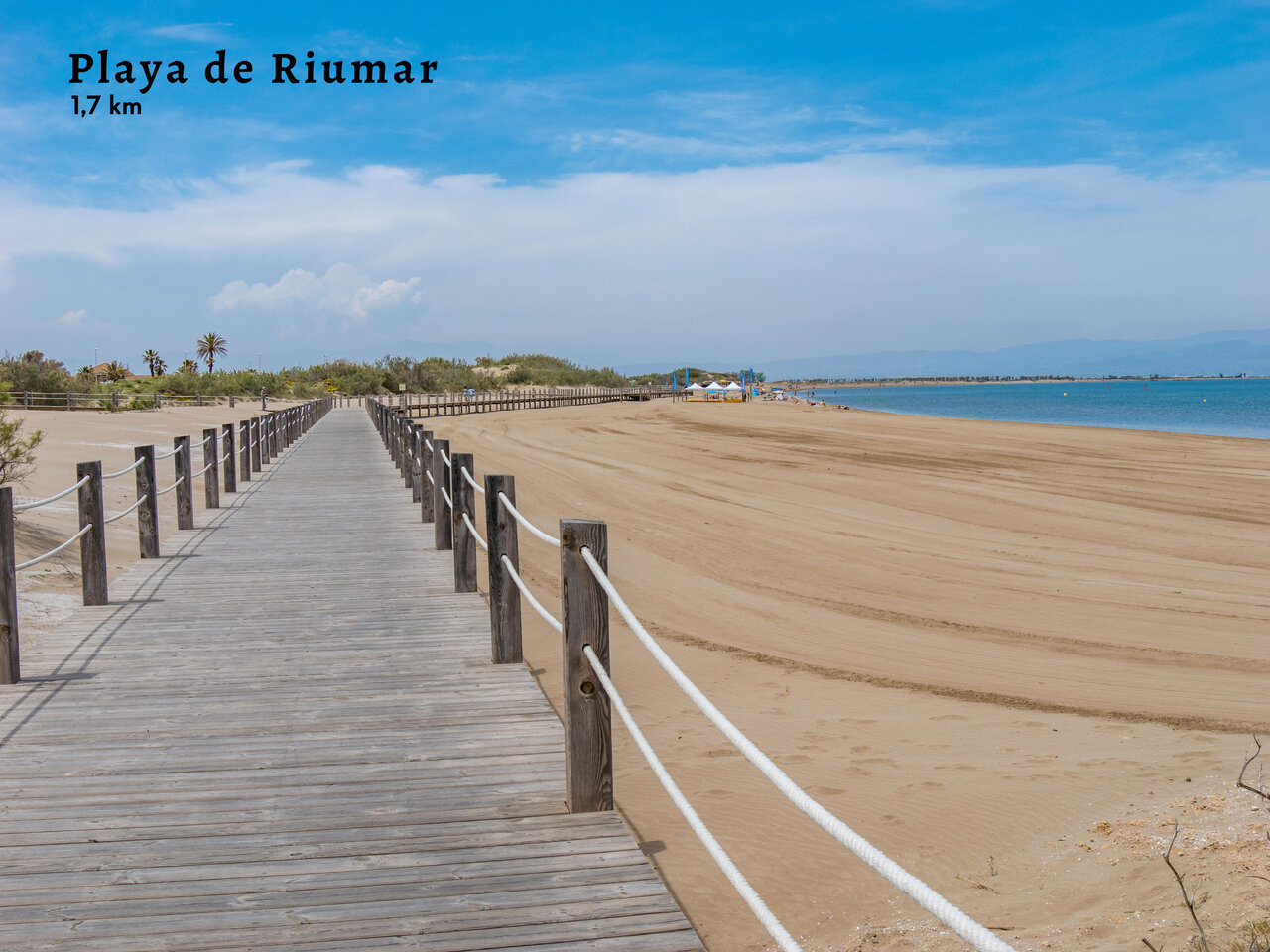 Playa de Riumar, sch�ner Sandstrand in Deltebre, Tarragona.