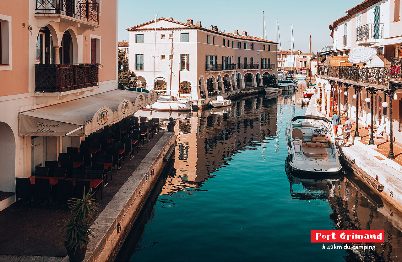 Port Grimaud, das provenzalische Venedig, Seedorf in der N�he von Fr�jus.