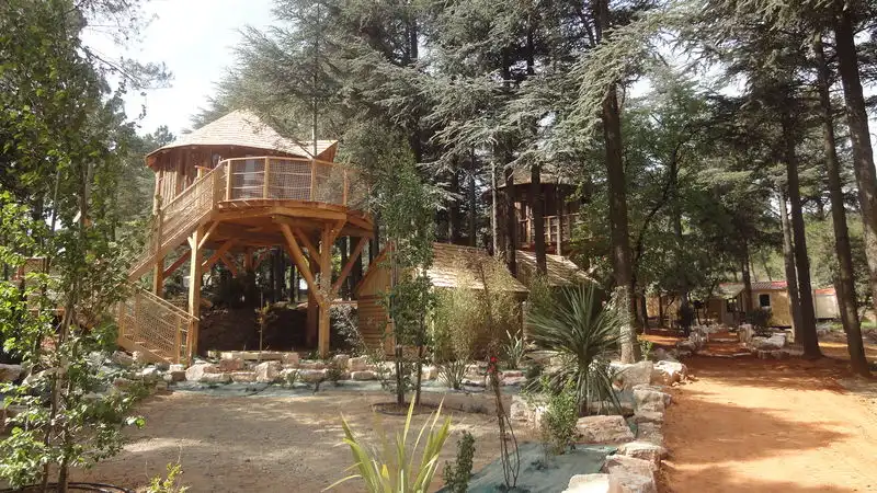 Beauregard : Cabanes dans les arbres, Campingplatz Provence-Alpes-Cte d'Azur - 2