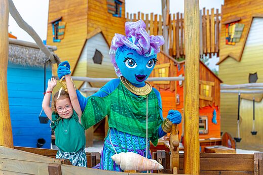 Kinderanimation auf dem Campingplatz VAGUES OCEANES Bois Joly in Saint-Jean-de-Monts (85).
