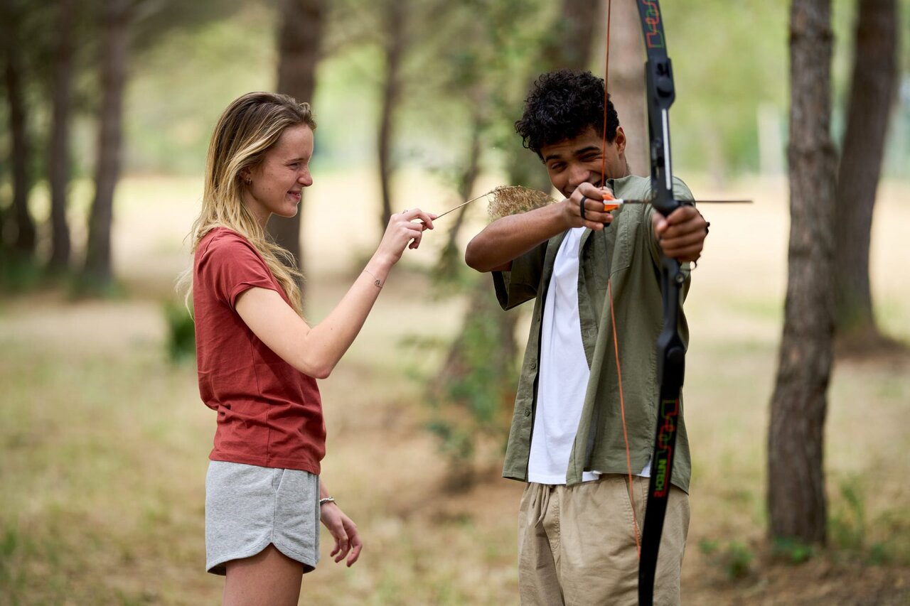 Bogenschie�en f�r Jugendliche im CAPFUN Campo dei Fiori, Rosignano Marittimo (57).