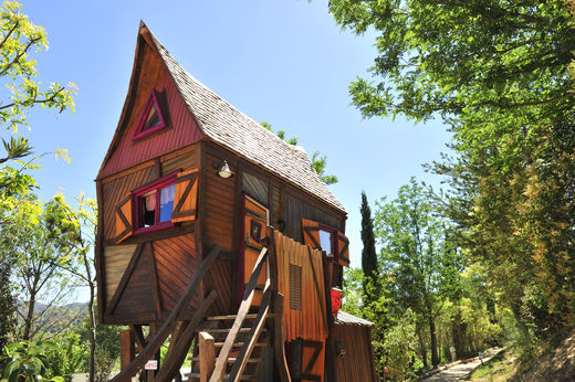 Campingplatz Carpe Diem : Maison insolite, Provence-Alpes-Cte d'Azur