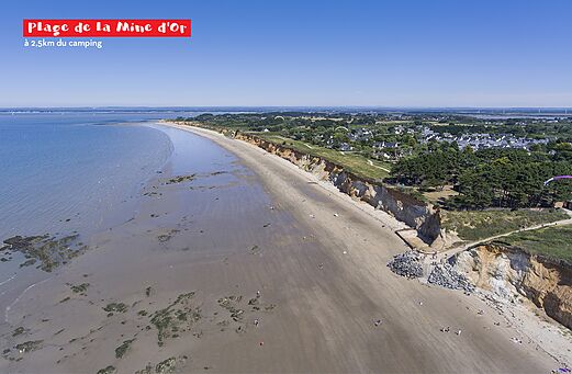 Plage de la Mine d'Or, ein wunderschöner Sandstrand bei Pénestin.