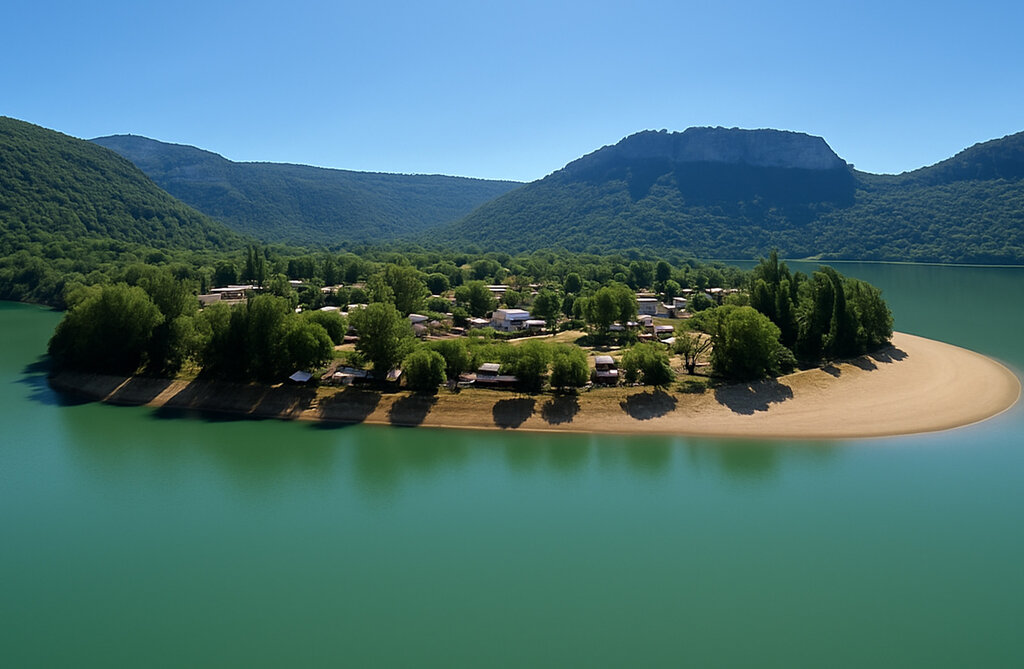 Chancia, Campingplatz Franche Comt - 23