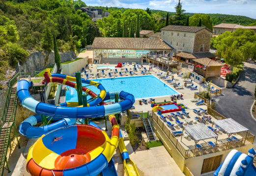 Campingplatz Château de Boisson, Campingplatz Languedoc Roussillon