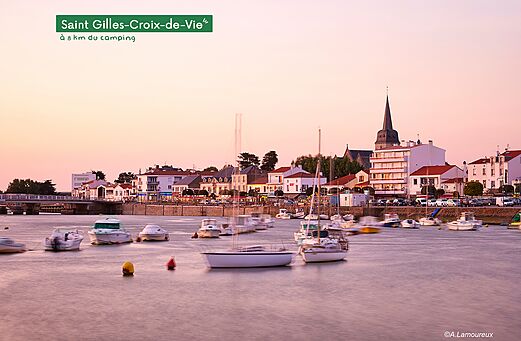 Yachthafen von Saint Gilles-Croix-de-Vie, K�stenstadt in der Vend�e zu besuchen.