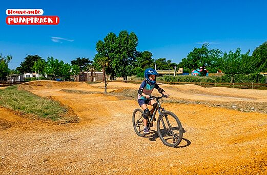 Pumptrack voor fietsen met kind CAPFUN Côte Vermeille, PORT LA NOUVELLE (11).