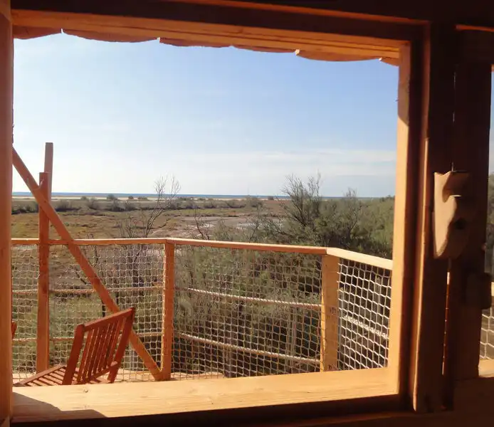 Cte Vermeille : Cabane dans les airs, Campingplatz Languedoc Roussillon - 4