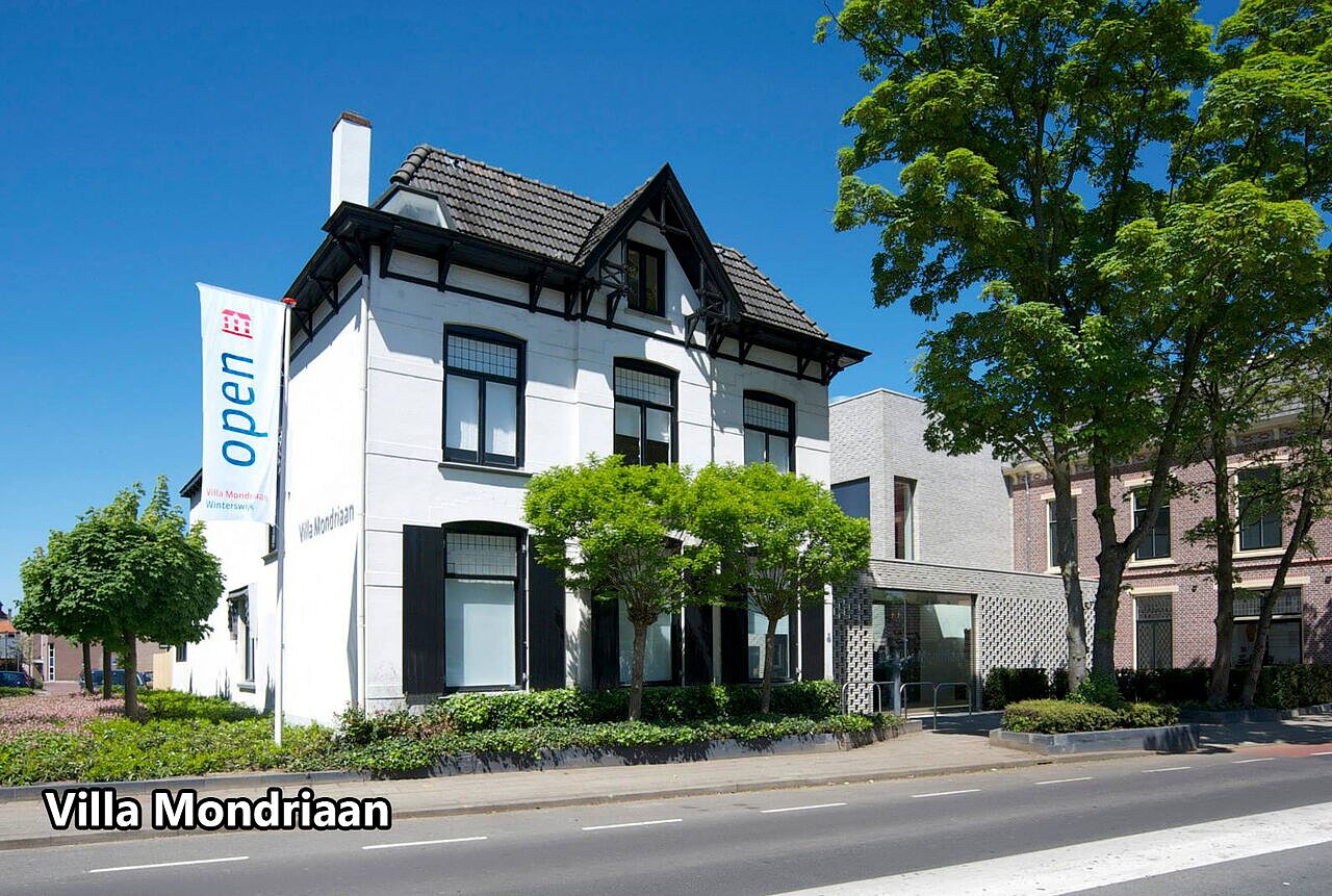 Villa Mondriaan, modernes Kunstmuseum in Winterswijk, Niederlande, zu besuchen.