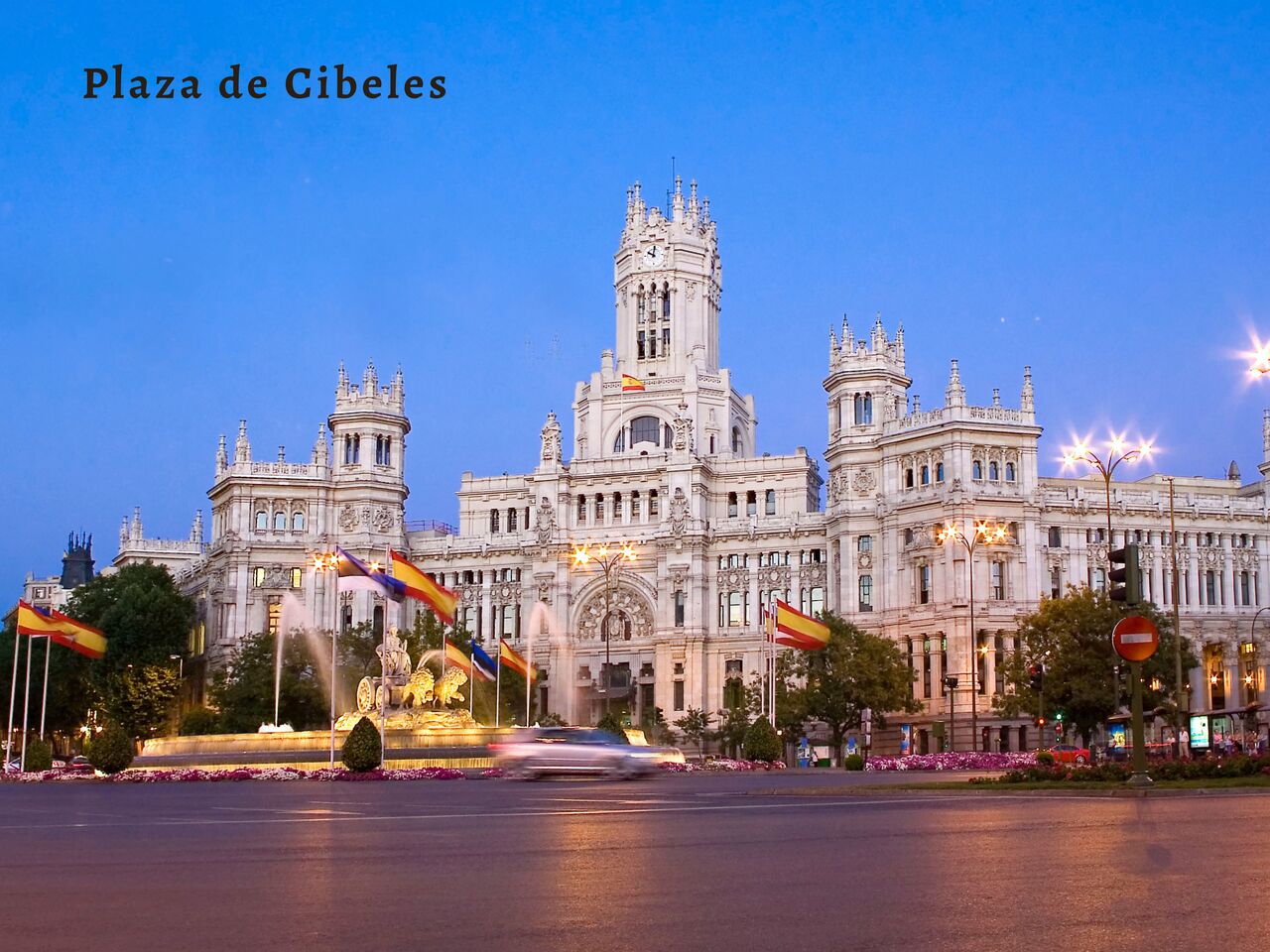 Plaza de Cibeles, monumento emblem�tico para visitar en Madrid, Comunidad de Madrid.