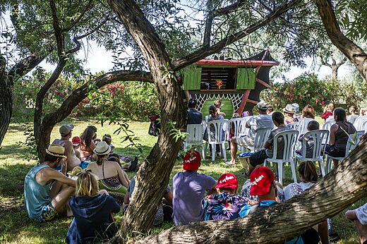 Puppentheater f�r Kinder und Erwachsene auf dem Campingplatz CAPFUN Grande Cosse in Saint Pierre la Mer (11).