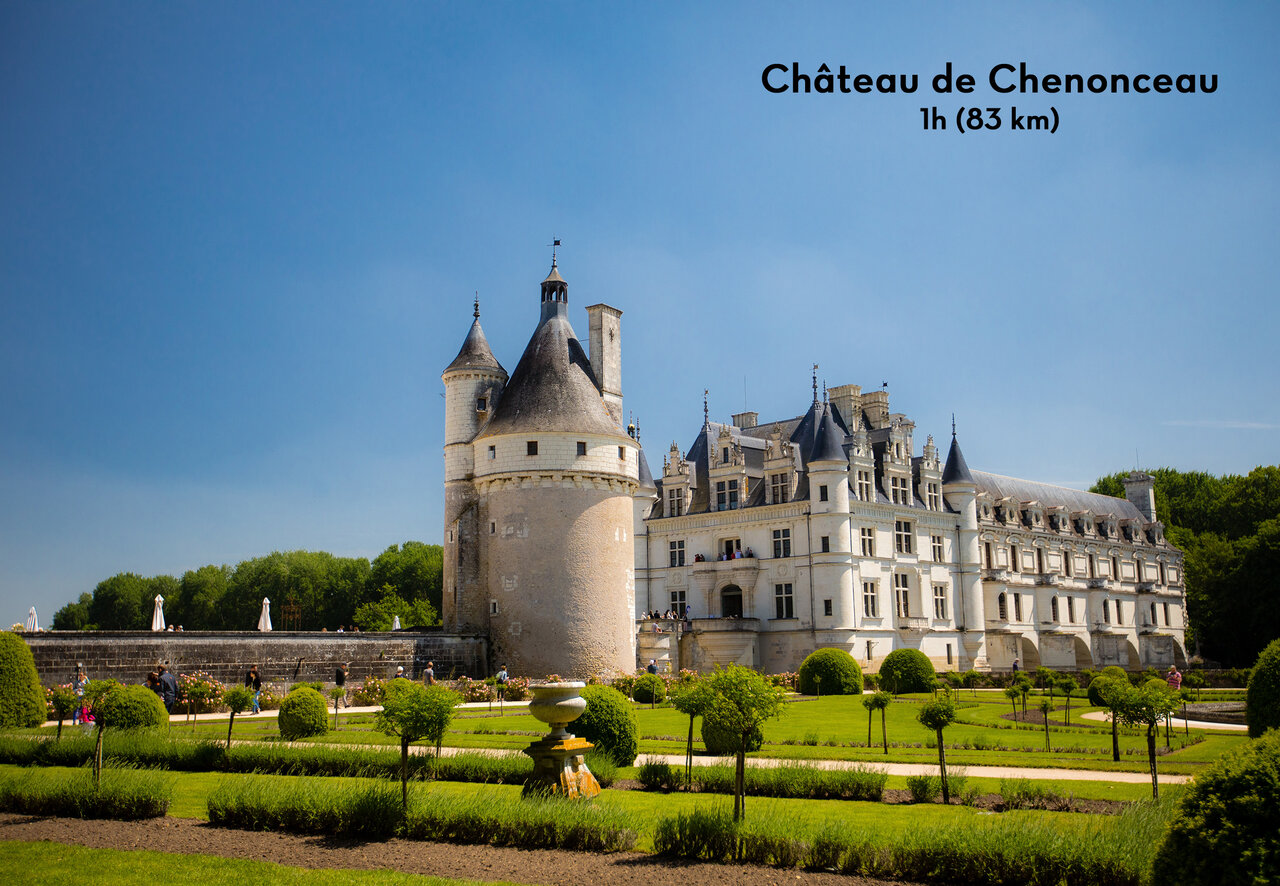 Schloss Chenonceau, historisches Denkmal im Loiretal, nahe Su�vres zu besichtigen.
