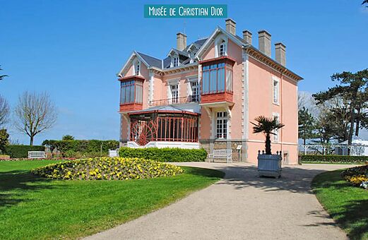 Christian Dior Museum in Granville, Normandië, een plek om te bezoeken.