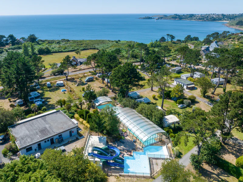 Les plages de Beg L�guer, Vakantiepark Bretagne