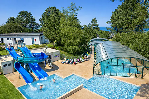 Les plages de Beg L�guer, Campingplatz Bretagne