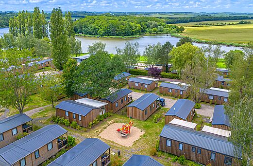 Stacaravans, meer op camping CAPFUN Palais de Gaufrette in R�mering les Puttelange.