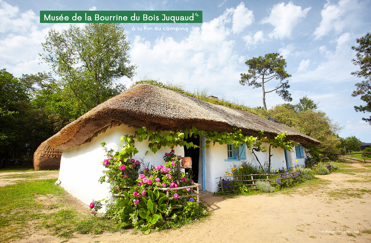 Museum de la Bourrine du Bois Juquaud, traditionelles Haus in der Vend�e zu besuchen.