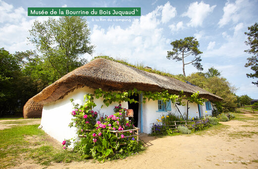 Museum Bourrine du Bois Juquaud, traditionelles Haus in der Vend�e zu besuchen.
