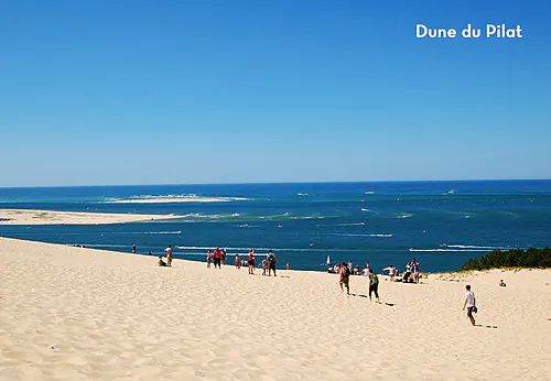 Dune du Pilat, au�ergew�hnliche Naturst�tte in der N�he von Cazaux, Gironde.