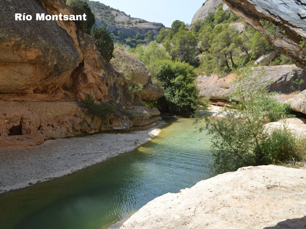 Fluss Montsant, Naturgebiet in der N�he von Vilanova de Prades.