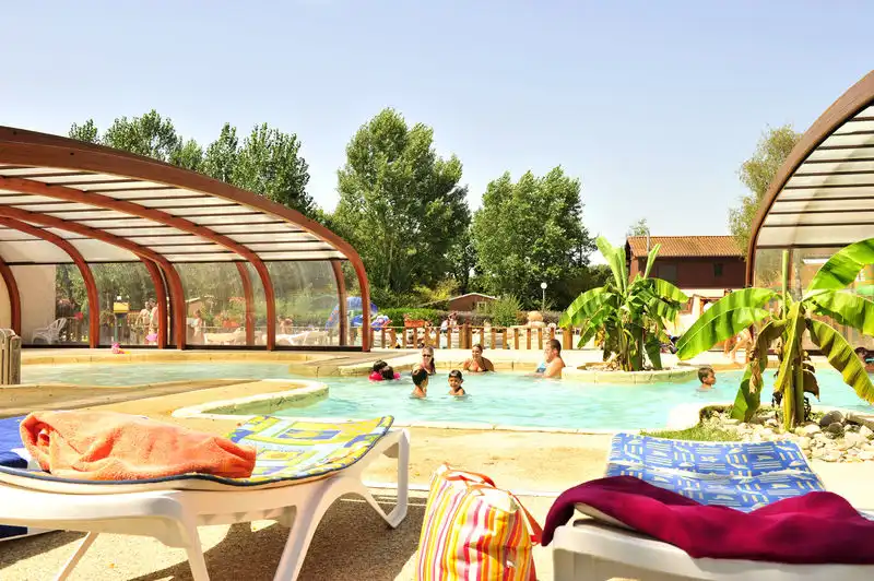 Rgnire : Maisons dans les arbres, Campingplatz Rhone Alpes - 5