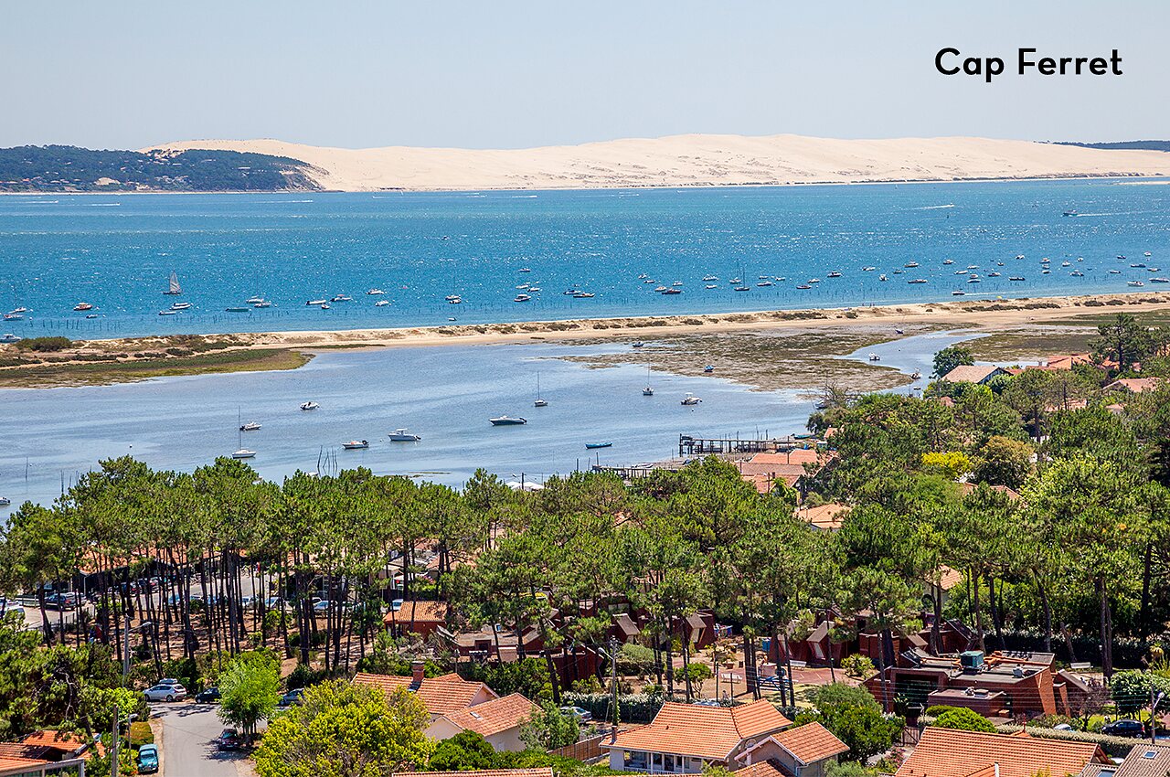 Cap Ferret and Dune du Pilat, places to visit near Lanton.