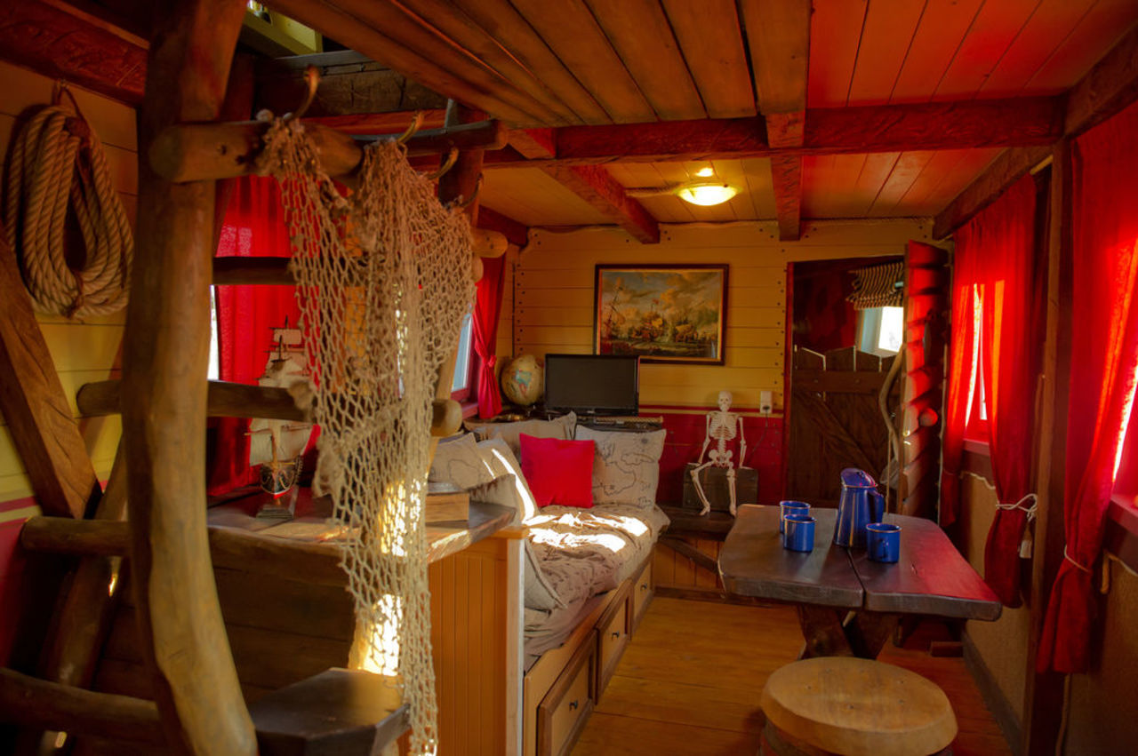 Sagittaire : Maison insolite, Campingplatz Rhone Alpes - Spiel - Capfun