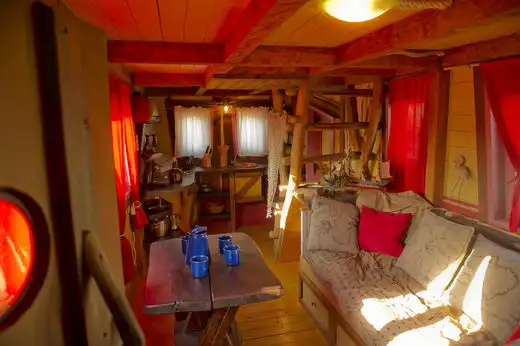 Sagittaire : Maison insolite, Campingplatz Rhone Alpes Sagittaire : Maison insolite, Campingplatz Rhone Alpes