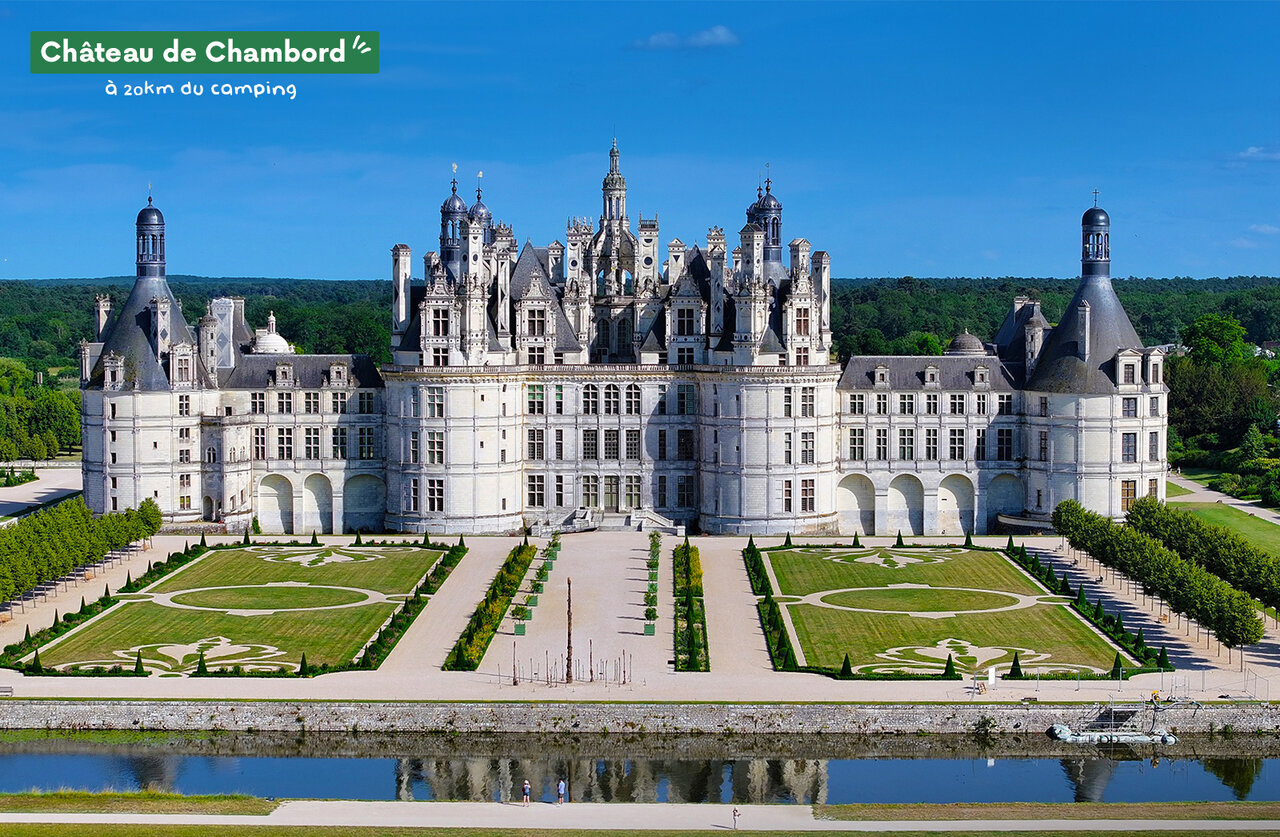 Schloss Chambord, majest�tisches historisches Denkmal der Loire, nahe Cheverny zu besichtigen.