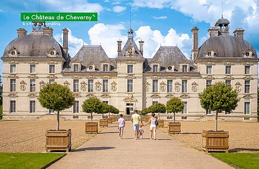 Château de Cheverny, célèbre monument historique à visiter près de Cheverny (41).