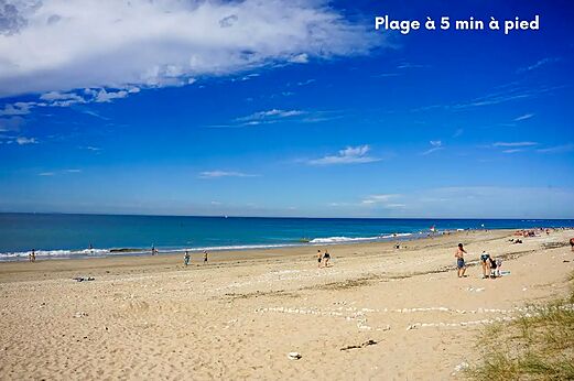 Sandstrand, Badeg�ste und Meer, Camping CLICOCHIC Seuli�res Saint-Denis-d'Ol�ron (17).