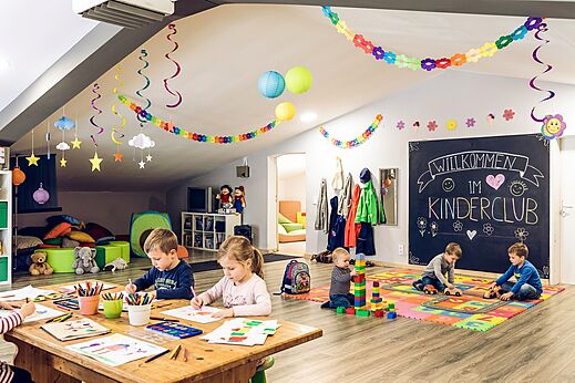 Kinderclub auf dem Campingplatz CAPFUN Tecklenburg in Tecklenburg-Leeden (49).