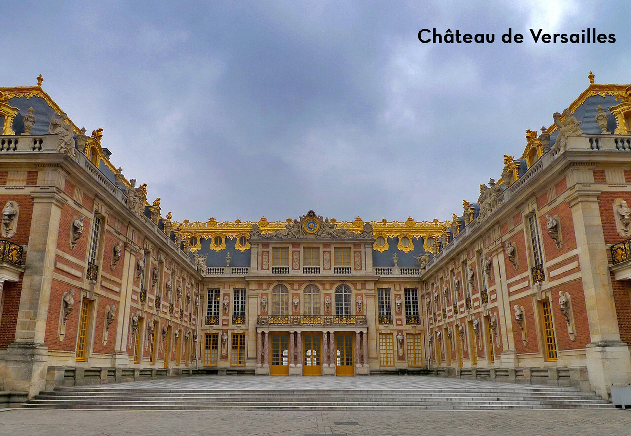 Schloss Versailles, historisches Denkmal nahe Paris, zu besuchen in �le-de-France.