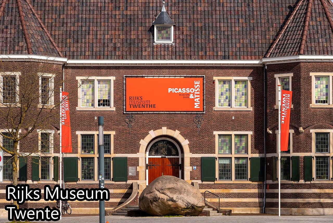 Rijks Museum Twente, ein Kunstmuseum in Enschede zu besuchen.